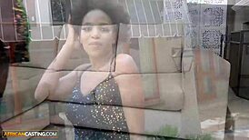 African Casting: Black Model Auditions With Agent In Reality Show