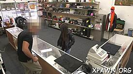 Intensive Bimbo Dilettante Is In The Store Getting Rammed