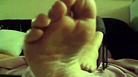 Mature Wife Indulges In Sexy Feet Fetish With Licking, Sucking, And Masturbation Scenes