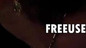 Teen 18+ endures anal free use gangbang