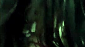 White Wolf Gets Greedy Demonic Blowjob From White Moon