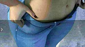 beautiful cheating wife milf with big ass and perfect big tits creampied by big young 18+ cock on beach at night in 3d animated ntr porn game part 18