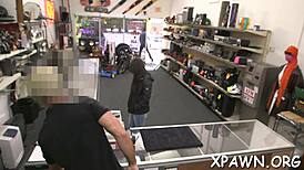 Intensive Bimbo Dilettante Is In The Store Getting Rammed