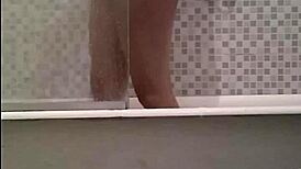 My sister spied on while bathing!