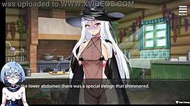 playing the witch's sexual prison hentai gameplay 9, it's so intense 😈