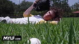 Callie coaches a challenging baseball team!