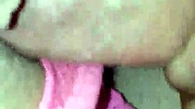 Home POV Scene Featuring Tattooed Woman With Monster Cock In Pussy