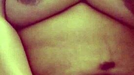 Rea masks up for dildo masturbation, fucks shaved pussy and sucks toy