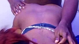 I ripped her clothes and pounded her dripping big pussy at home with my monster cock.