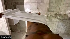 How does Sage Roux handle that big cock in fishnet suit?