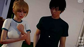 Complete gameplay - my bully is my lover part 13 with blonde riding