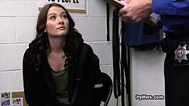 I love those pierced nipples at work