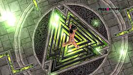 This animated teen girl fingers her pussy and ass