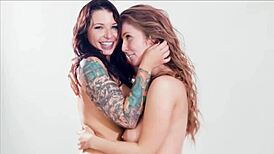 Oh yeah, watch busty MILF Kit Mercer get licked, face sat, and muff dived in this slutty group pussy compilation!