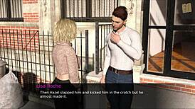 Teen brunette nurses blonde in 3d game pleasure