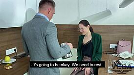 director and wicked teacher share a private encounter at school