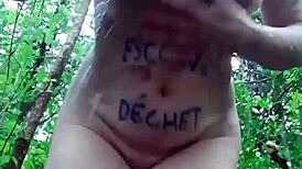 Esclave F Bound and Exposed in Forest 2024