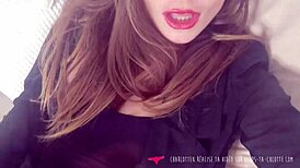 Hot Woman With Piercing Teases You In Web Chat, Making You Hard