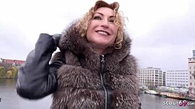 German Scout - Mature Julia picked up in Berlin, banged dirty! 😈