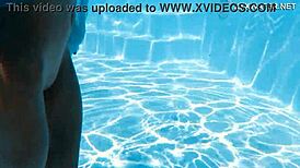 hey, watch ivi rein dive deep with underwater pool skills