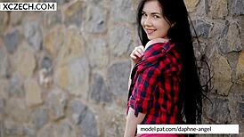 Czech Girl Shows Tits And Masturbates Pussy