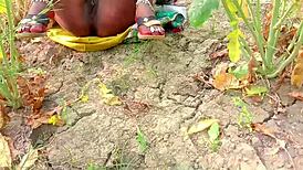 I’m shaken by this brutal homemade Indian fuck with rough painful thrusts