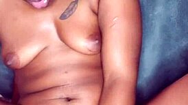 Naejae Rides Her Toy After Throat Kiss!