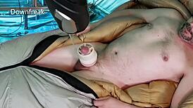 fleshlight launch in shiny bag for hands-free fun