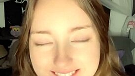 i suckin' that dildo an' playin' with my wet pussy