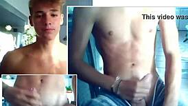 Adlene twinks masturbate together