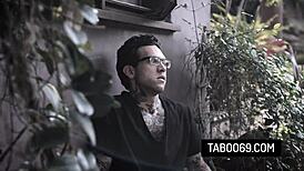 Hot blonde teen 18+ kenna james feels deep emotions while fucking her peeping tom neighbor