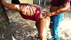 Mature Latina Outdoor Dogging