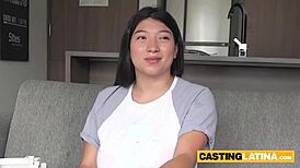 Massive Titted Amateur BBW Latina Thot Kaori Convincing the Perv Producer?