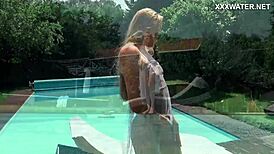 hey, watch ivi rein dive deep with underwater pool skills