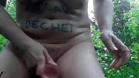 Esclave F Bound and Exposed in Forest 2024