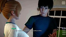 Complete gameplay - my bully is my lover part 13 with blonde riding