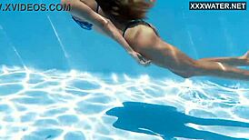 hey, watch ivi rein dive deep with underwater pool skills