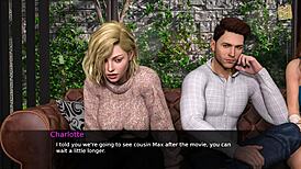 Teen brunette nurses blonde in 3d game pleasure