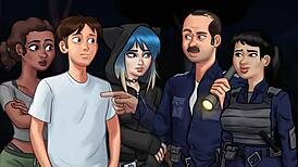 summertime saga big tits scene