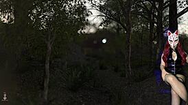 Shadows 12 - Milf Creampied Hard in BDSM Dungeon Game