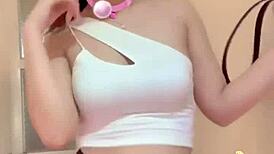 Miu Ngoan With Smooth White Skin And Big Features