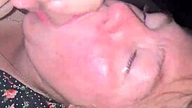 Live shot of gay BBW deepthroating monster cock. No edits.