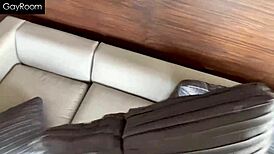 How does Sage Roux handle that big cock in fishnet suit?