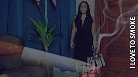 seductive maxine x undresses slowly