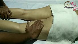 relaxing full body massage for indian lady