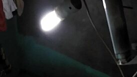 Young mom showers with big boobs 😍