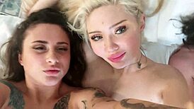 Epic Group Sex Party Adventure With Three Cute Bisexual Teens And Creamy Monster Cock Finish