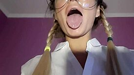 vad nylonos láb fetish BDSM nyállal őrület 😈