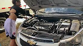 Car Wash Turns into Intense Cowgirl Riding with Chubby Latina