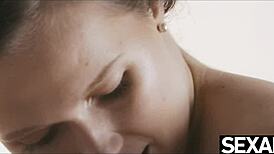 this gorgeous naked couple having wild multi orgasmic sex